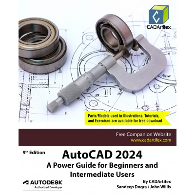 AutoCAD 2024: A Power Guide for Beginners and Intermediate Users